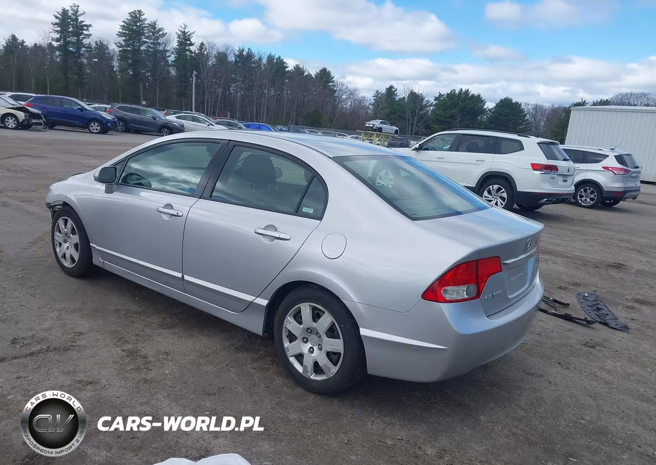 2009 Honda Civic Lx VIN:2HGFA16549H338673 - 3
