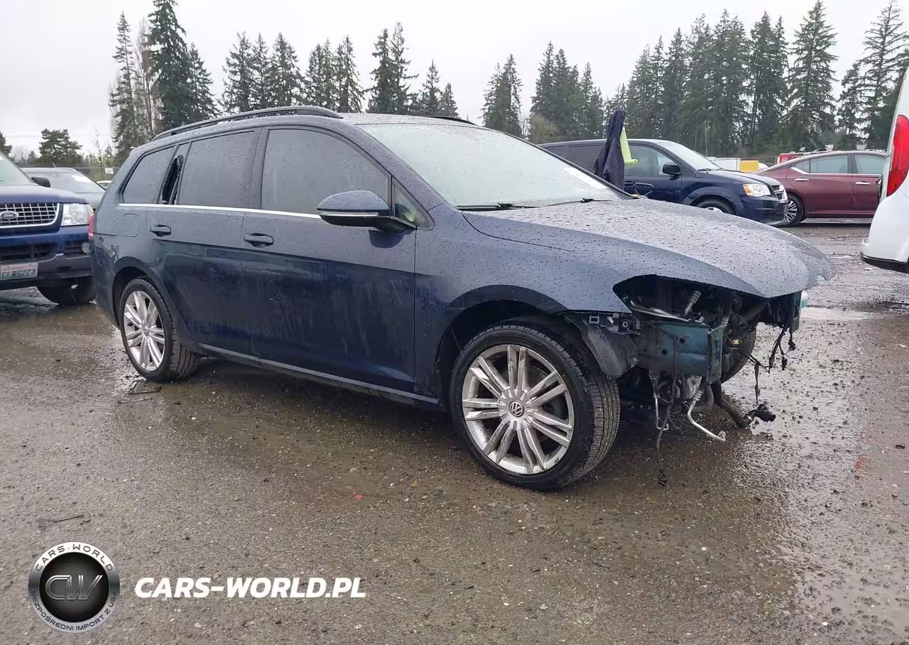 2015 Volkswagen Golf Sportwagen Tdi Se 4-Door