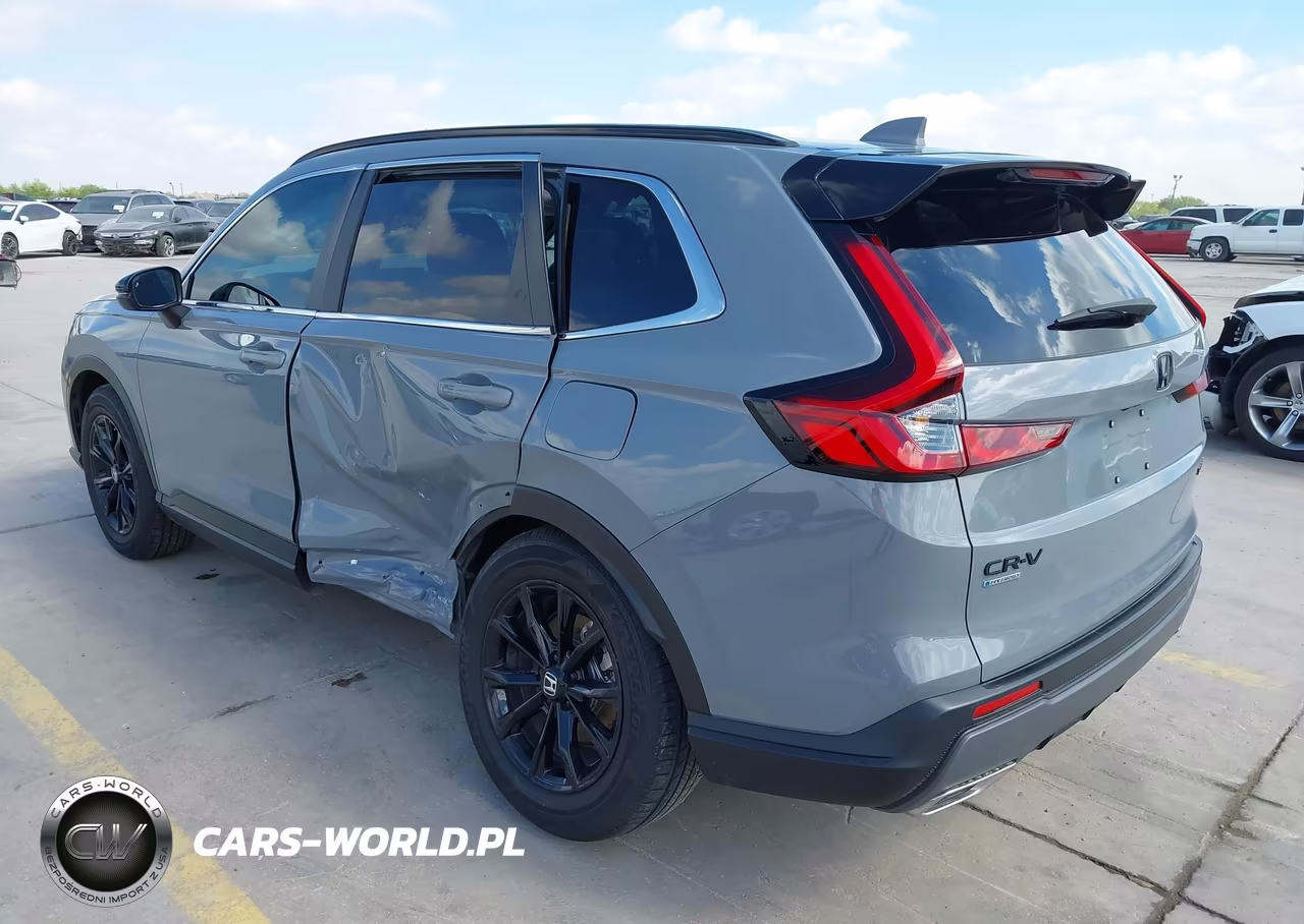 2025 Honda Cr-V Hybrid Sport VIN:7FARS5H55SE008053 - 3