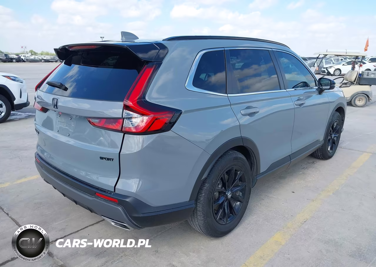2025 Honda Cr-V Hybrid Sport VIN:7FARS5H55SE008053 - 4