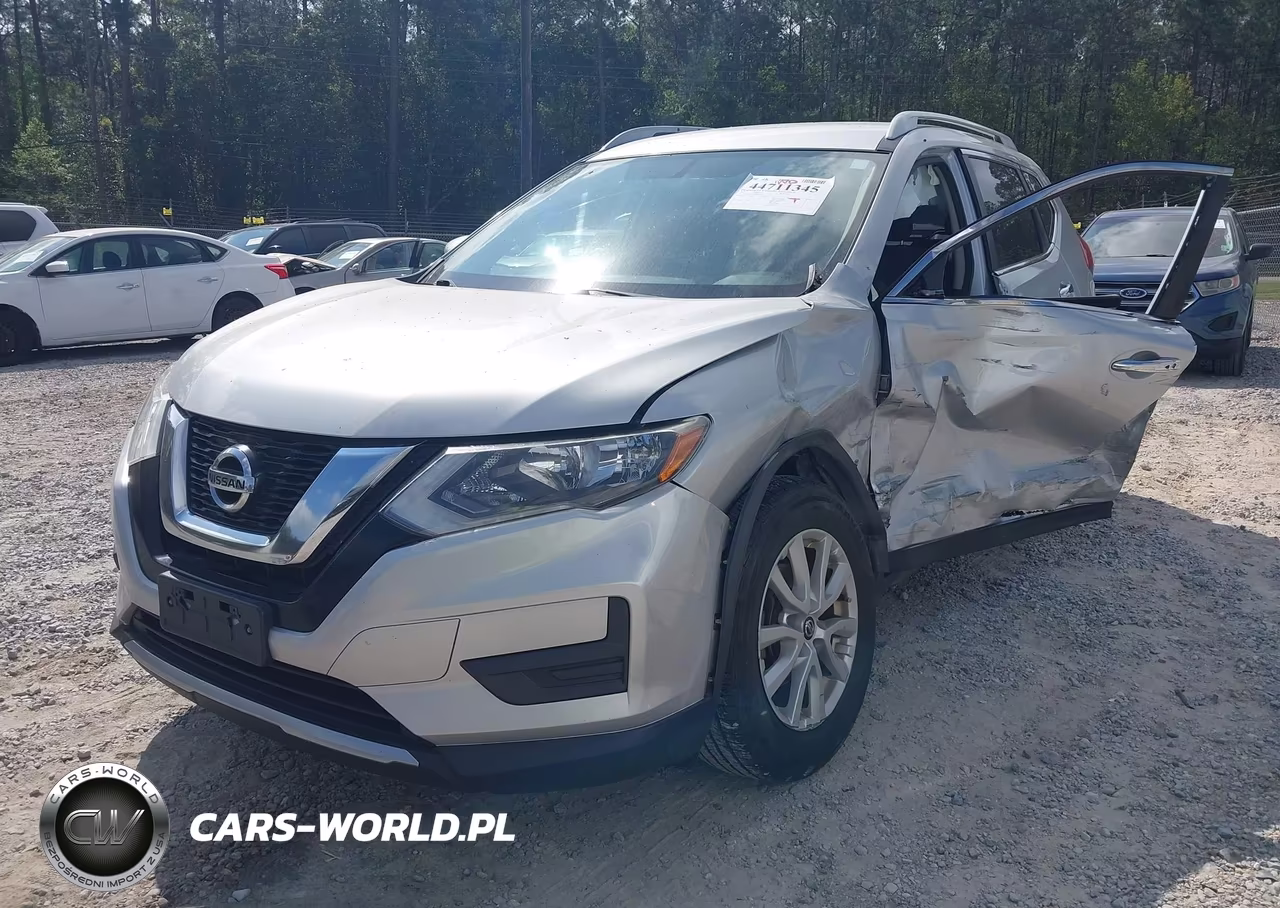 2017 Nissan Rogue Sv VIN:JN8AT2MV1HW016671 - 2
