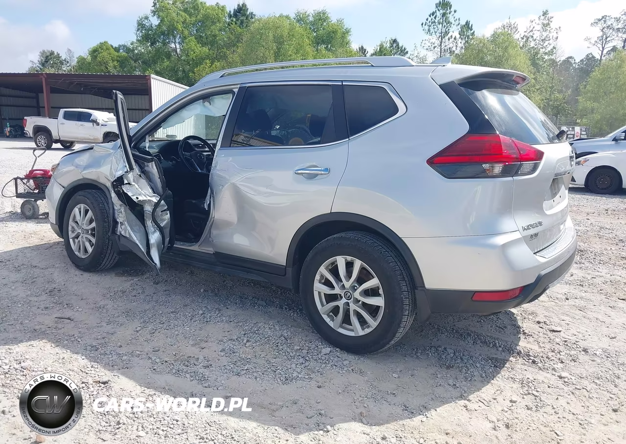 2017 Nissan Rogue Sv VIN:JN8AT2MV1HW016671 - 3
