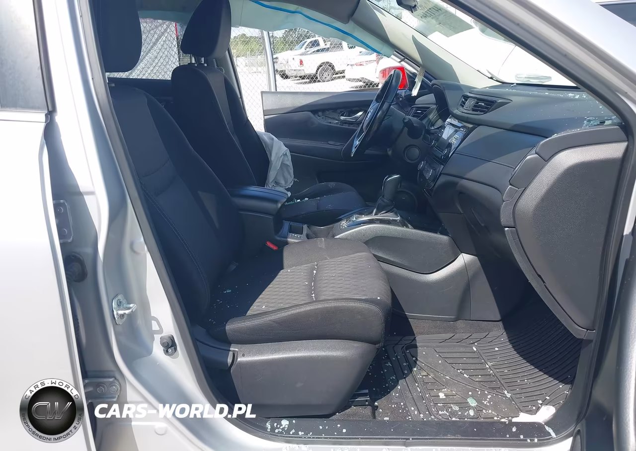 2017 Nissan Rogue Sv VIN:JN8AT2MV1HW016671 - 5