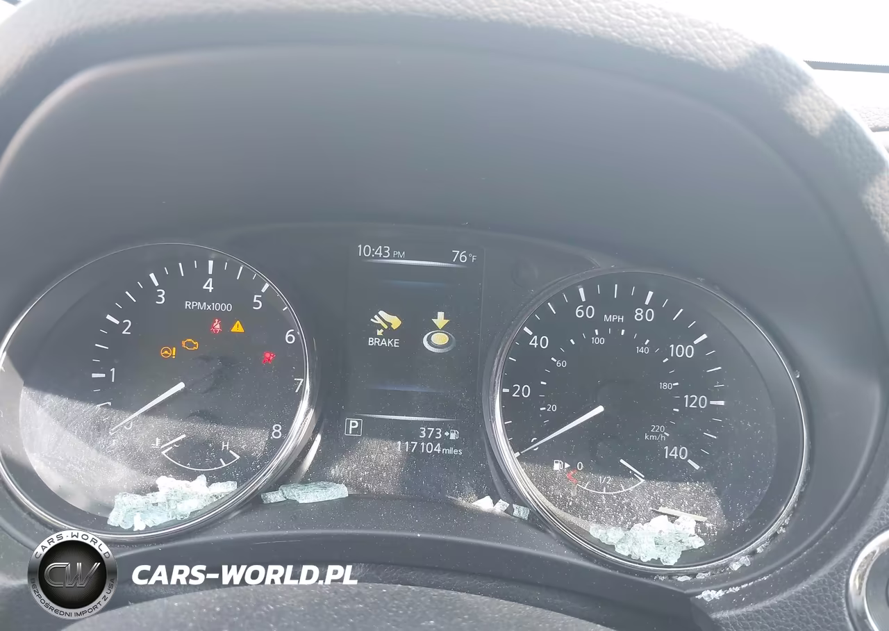 2017 Nissan Rogue Sv VIN:JN8AT2MV1HW016671 - 7