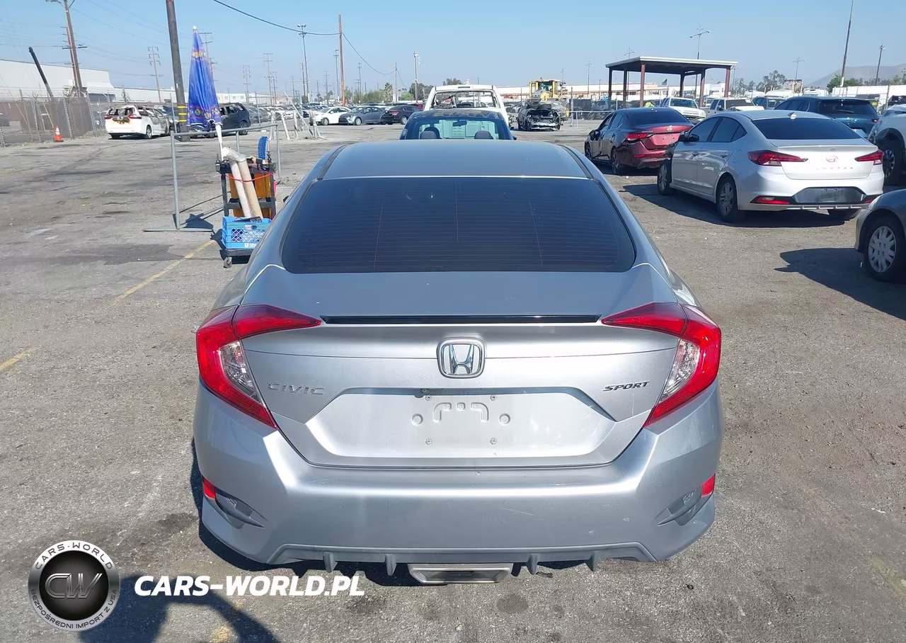 2021 Honda Civic Sport VIN:19XFC2F86ME002293 - 16
