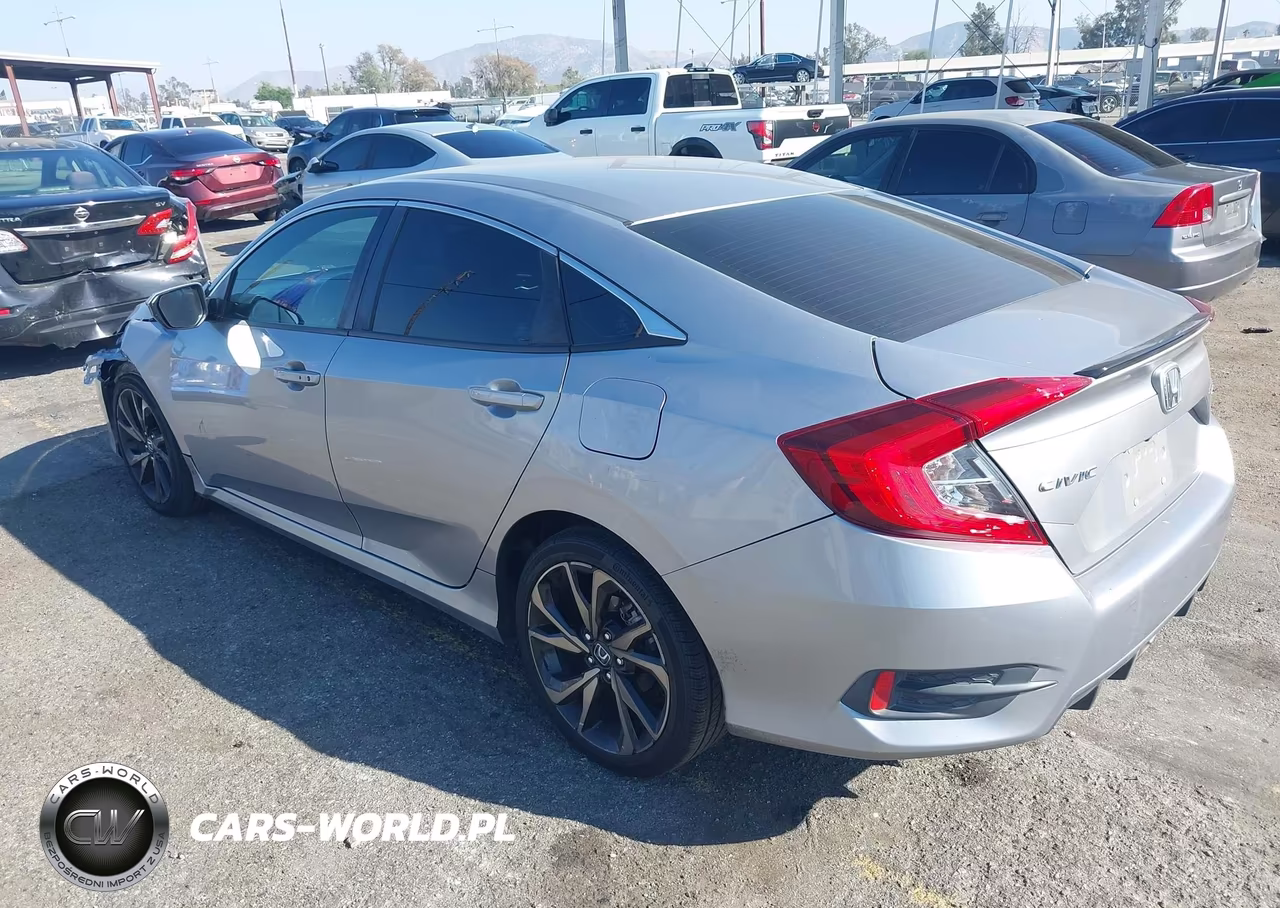 2021 Honda Civic Sport VIN:19XFC2F86ME002293 - 3
