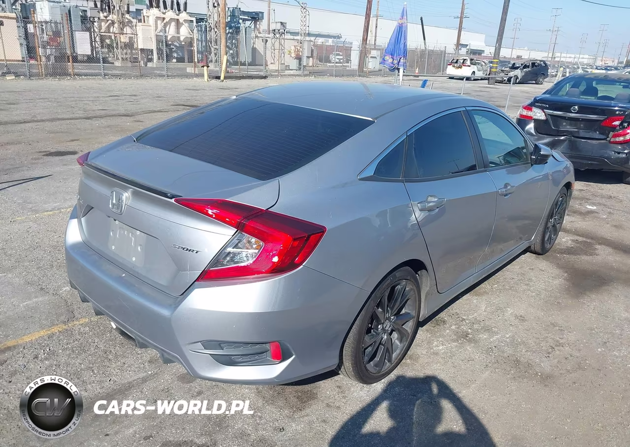 2021 Honda Civic Sport VIN:19XFC2F86ME002293 - 4