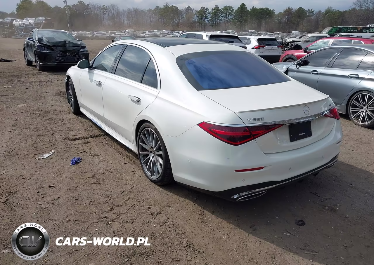 2022 Mercedes-Benz S 580 4Matic VIN:W1K6G7GB1NA069180 - 3
