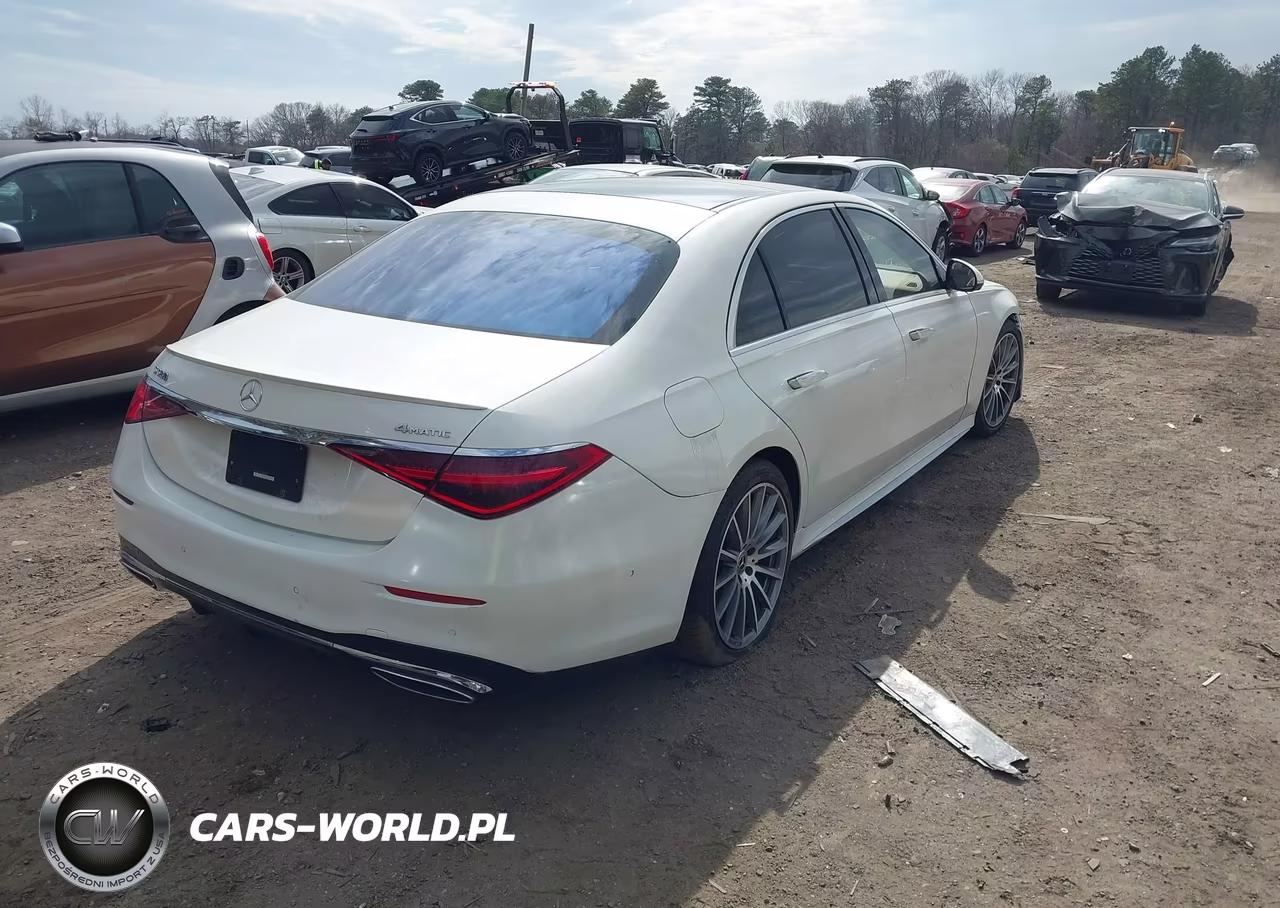 2022 Mercedes-Benz S 580 4Matic VIN:W1K6G7GB1NA069180 - 4