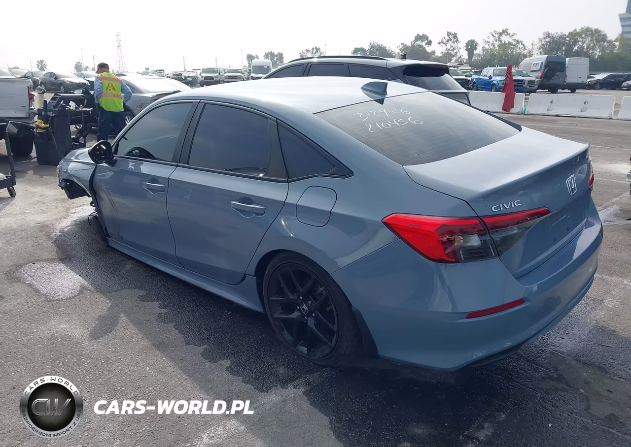 2022 Honda Civic Sport VIN:2HGFE2F58NH596120 - 3