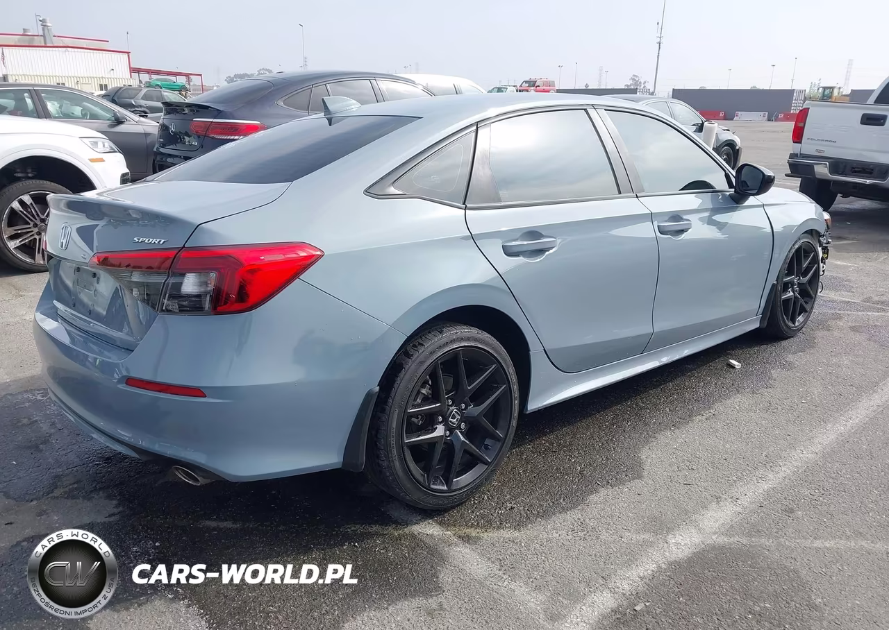 2022 Honda Civic Sport VIN:2HGFE2F58NH596120 - 4