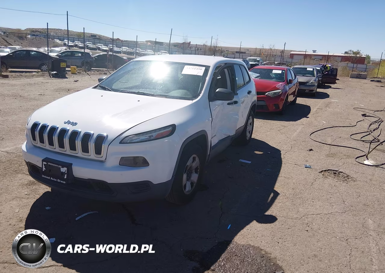 2015 Jeep Cherokee Sport VIN:1C4PJMAB0FW574719 - 2