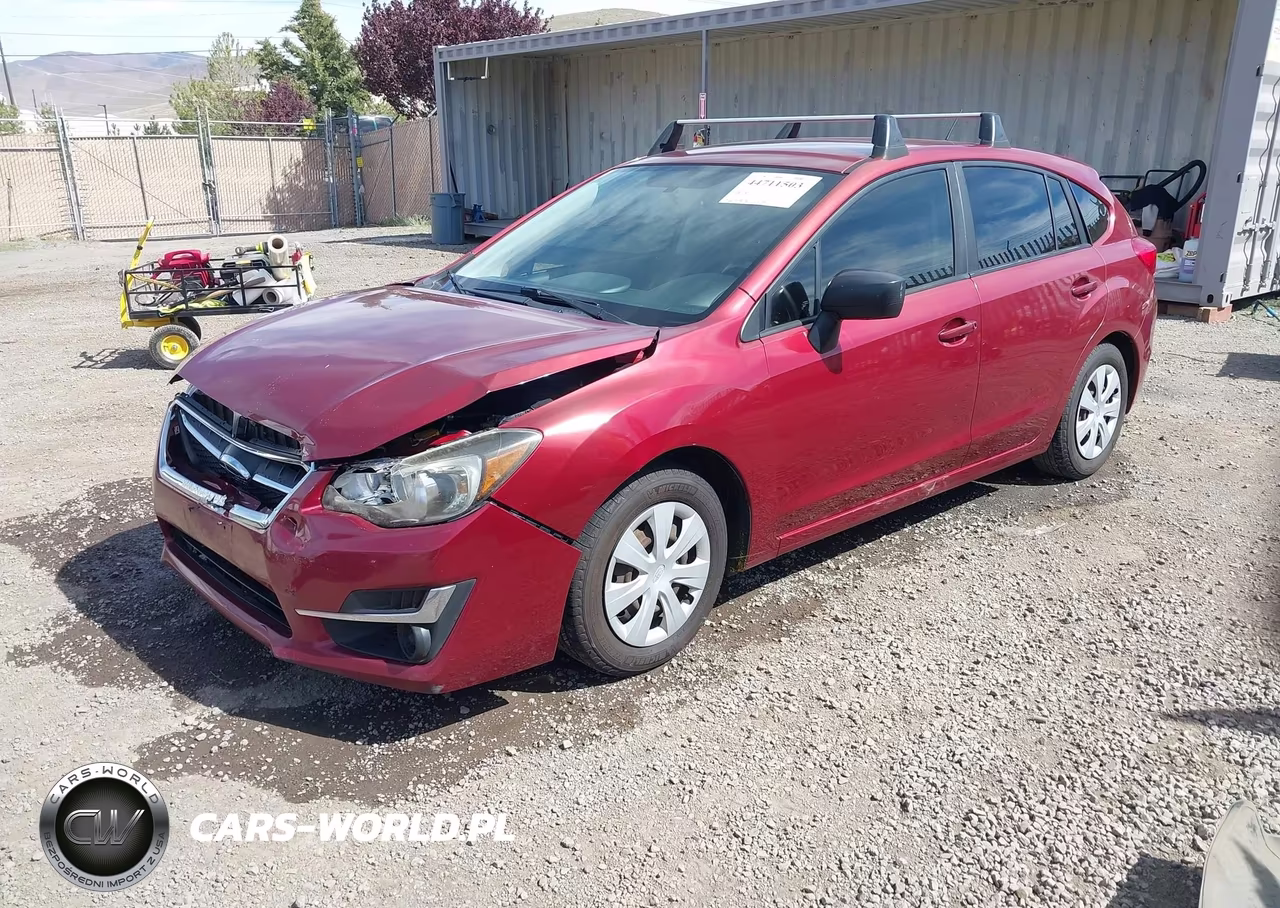 2016 Subaru Impreza 2.0I VIN:JF1GPAA60G8273167 - 2