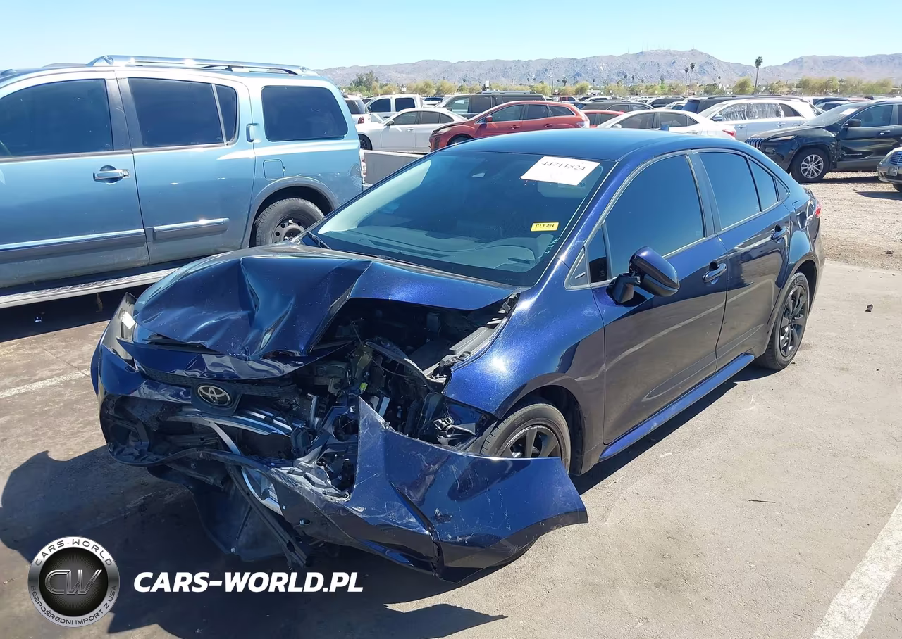 2020 Toyota Corolla Le VIN:5YFEPRAE6LP091110 - 2