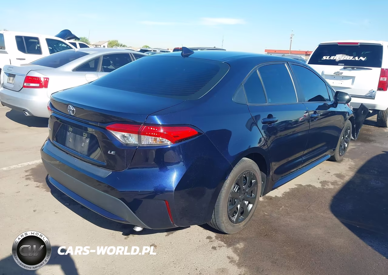 2020 Toyota Corolla Le VIN:5YFEPRAE6LP091110 - 4