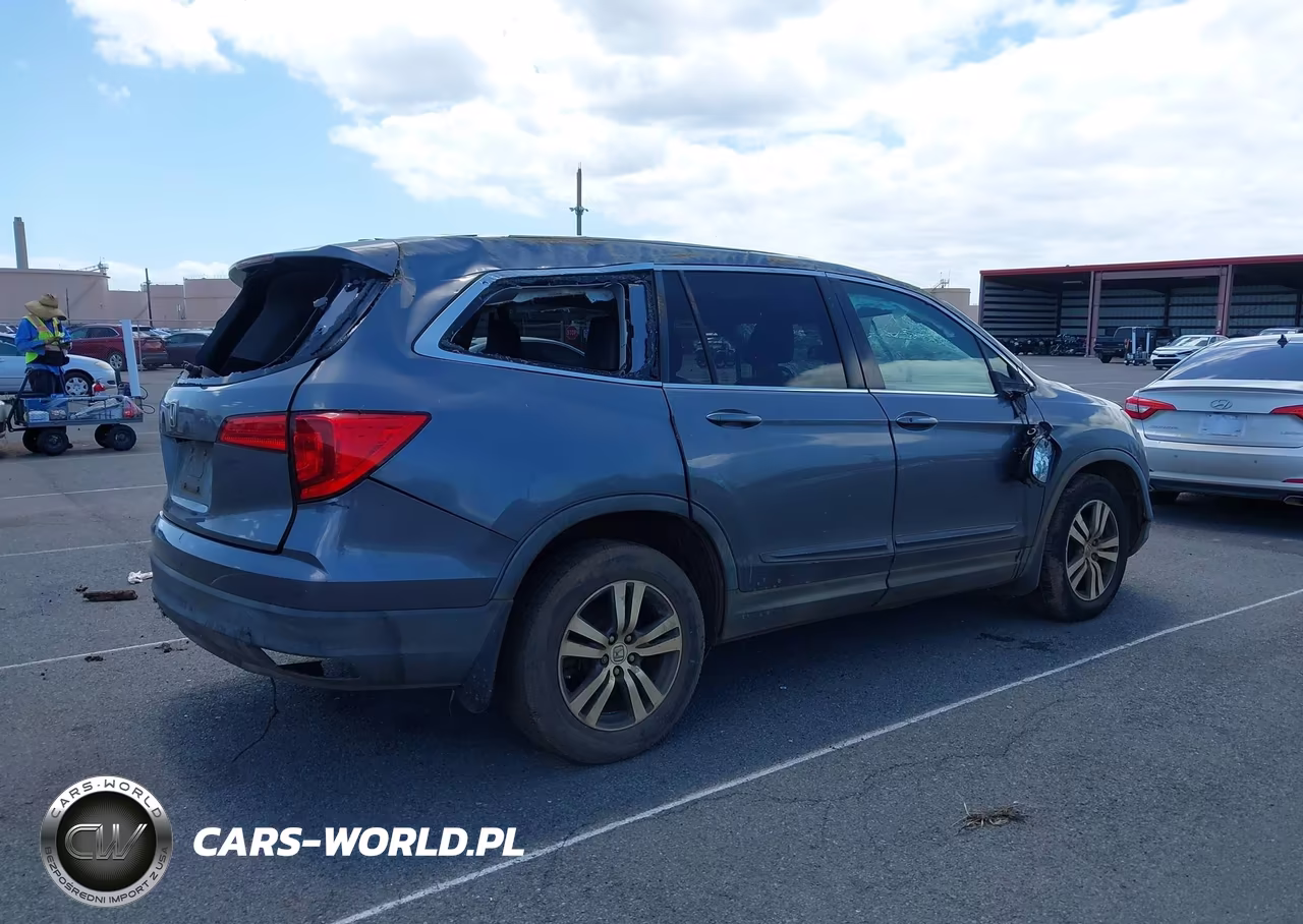 2016 Honda Pilot Ex-L VIN:5FNYF5H88GB003006 - 4