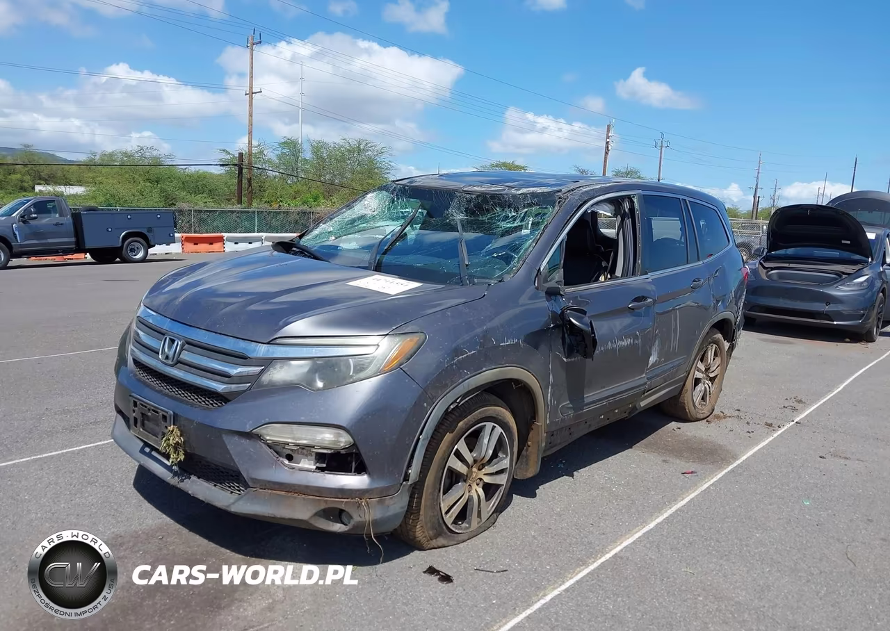 2016 Honda Pilot Ex-L VIN:5FNYF5H88GB003006 - 6