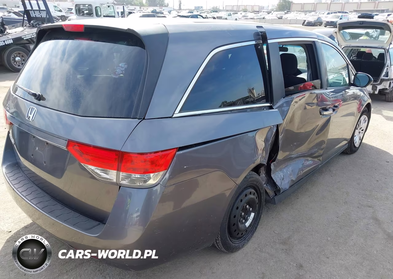 2015 Honda Odyssey Lx VIN:5FNRL5H21FB024450 - 4