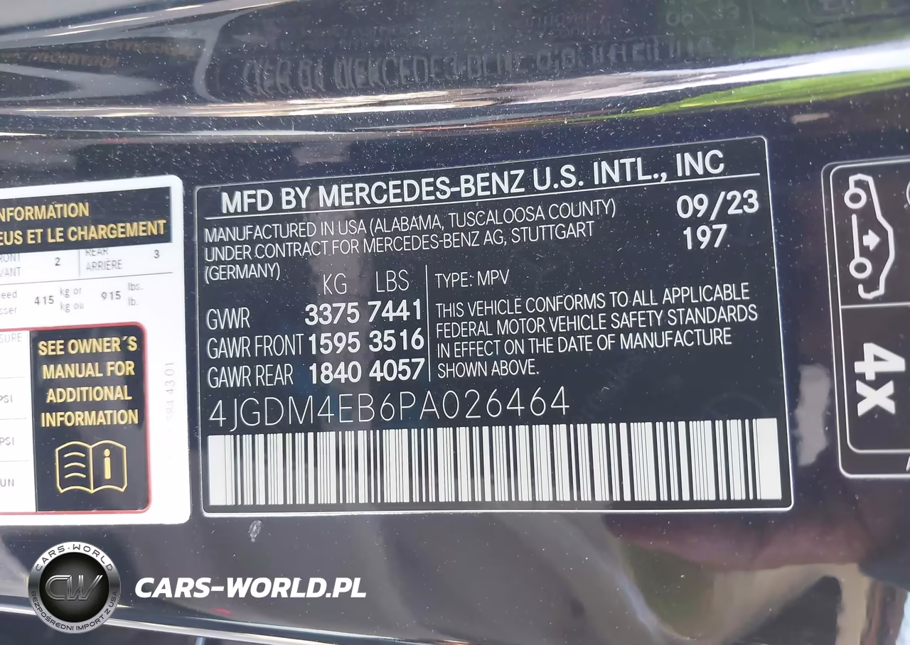 2023 Mercedes-Benz Eqs 580 Suv 4Matic VIN:4JGDM4EB6PA026464 - 9
