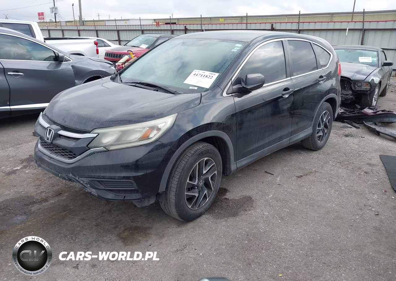 2016 Honda Cr-V Se VIN:2HKRM3H42GH555100 - 2