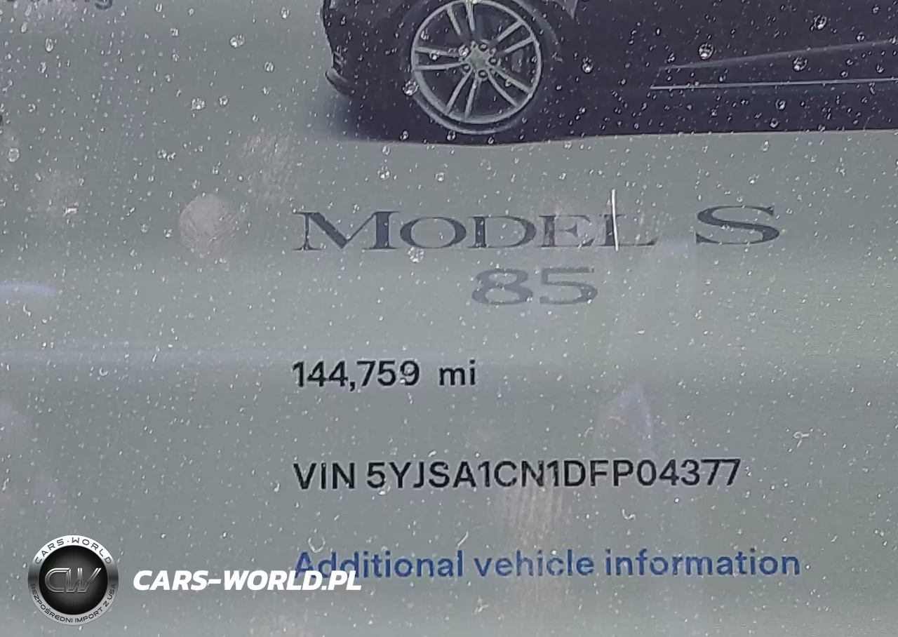 2013 Tesla Model S VIN:5YJSA1CN1DFP04377 - 14