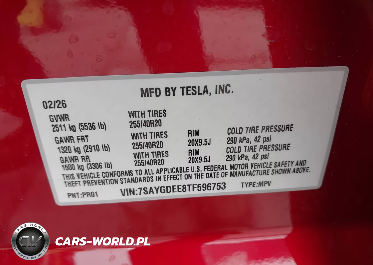 2026 Tesla Model Y All-Wheel Drive-Long Range Launch Series-Premium All-Wheel Drive VIN:7SAYGDEE8TF596753 - 9