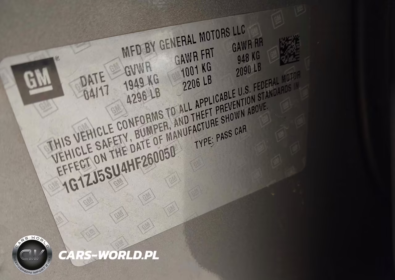 2017 Chevrolet Malibu Hybrid VIN:1G1ZJ5SU4HF260050 - 9