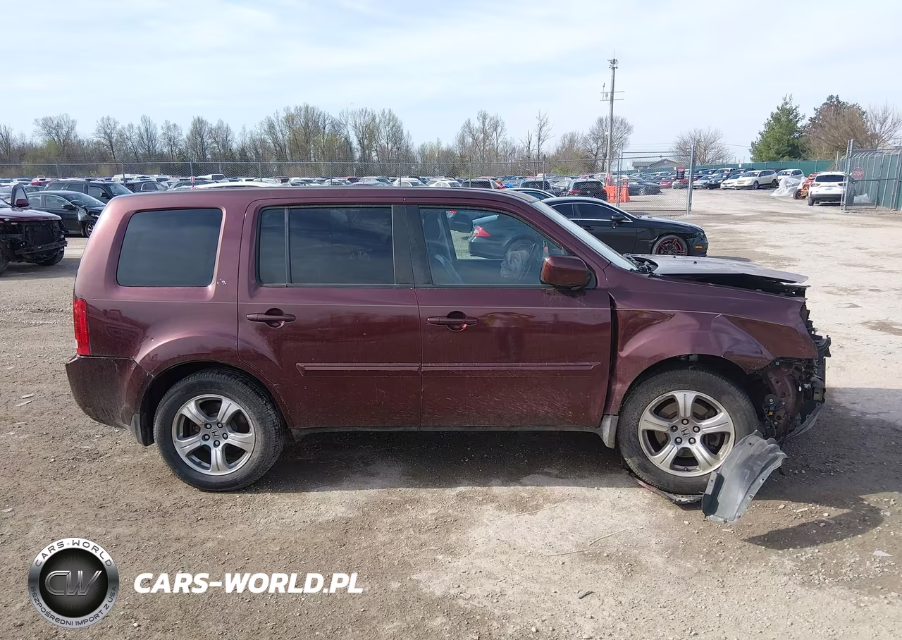 2012 Honda Pilot Ex-L VIN:5FNYF4H66CB045838 - 14