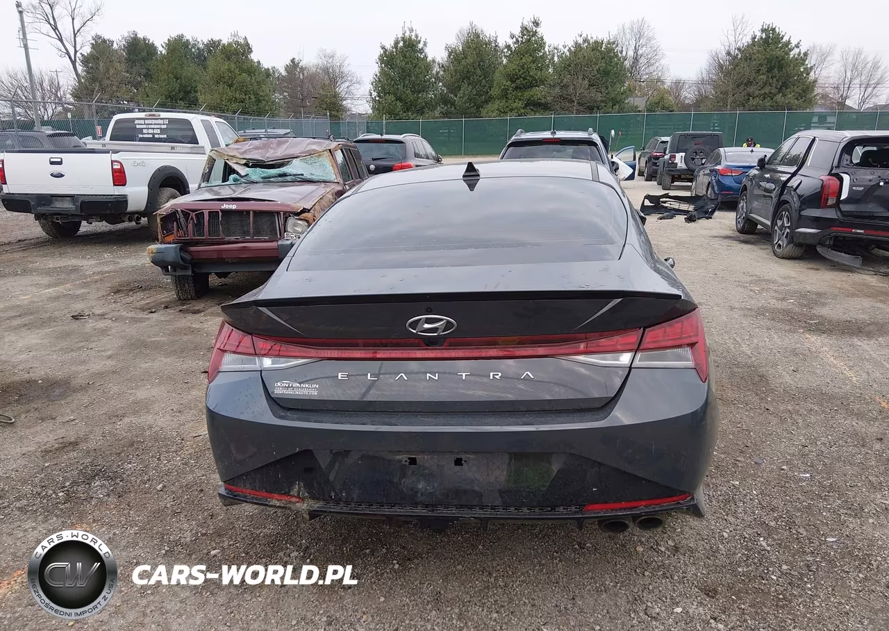 2023 Hyundai Elantra N Line VIN:KMHLR4AF6PU602445 - 17