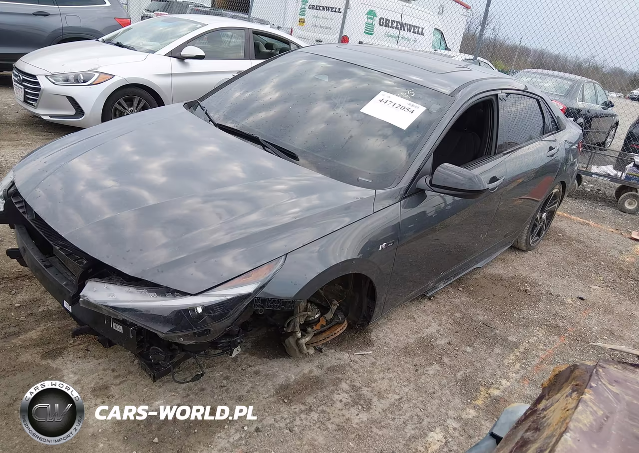 2023 Hyundai Elantra N Line VIN:KMHLR4AF6PU602445 - 2