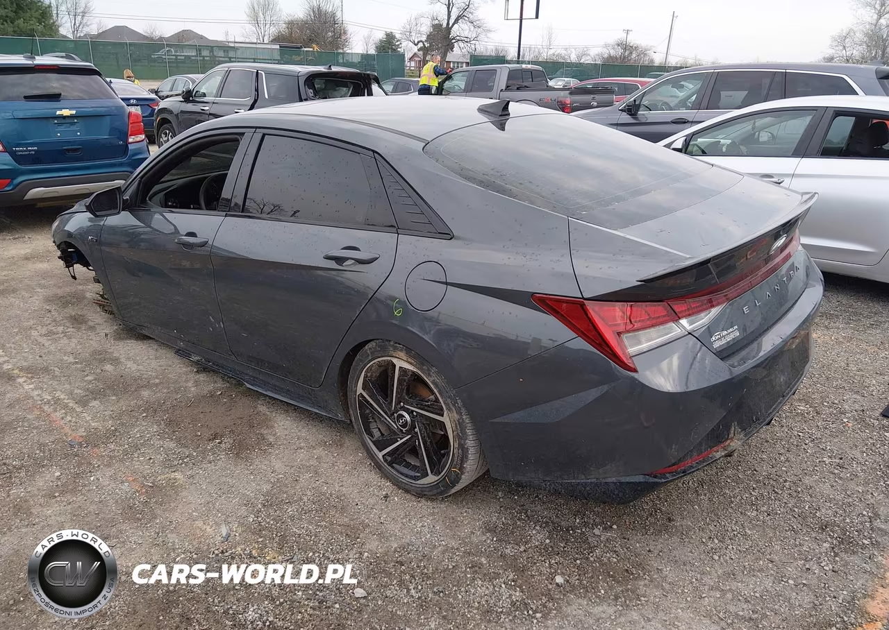 2023 Hyundai Elantra N Line VIN:KMHLR4AF6PU602445 - 3