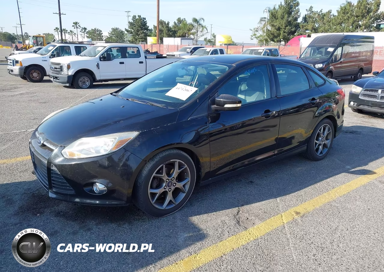 2014 Ford Focus Se VIN:1FADP3F2XEL439628 - 2