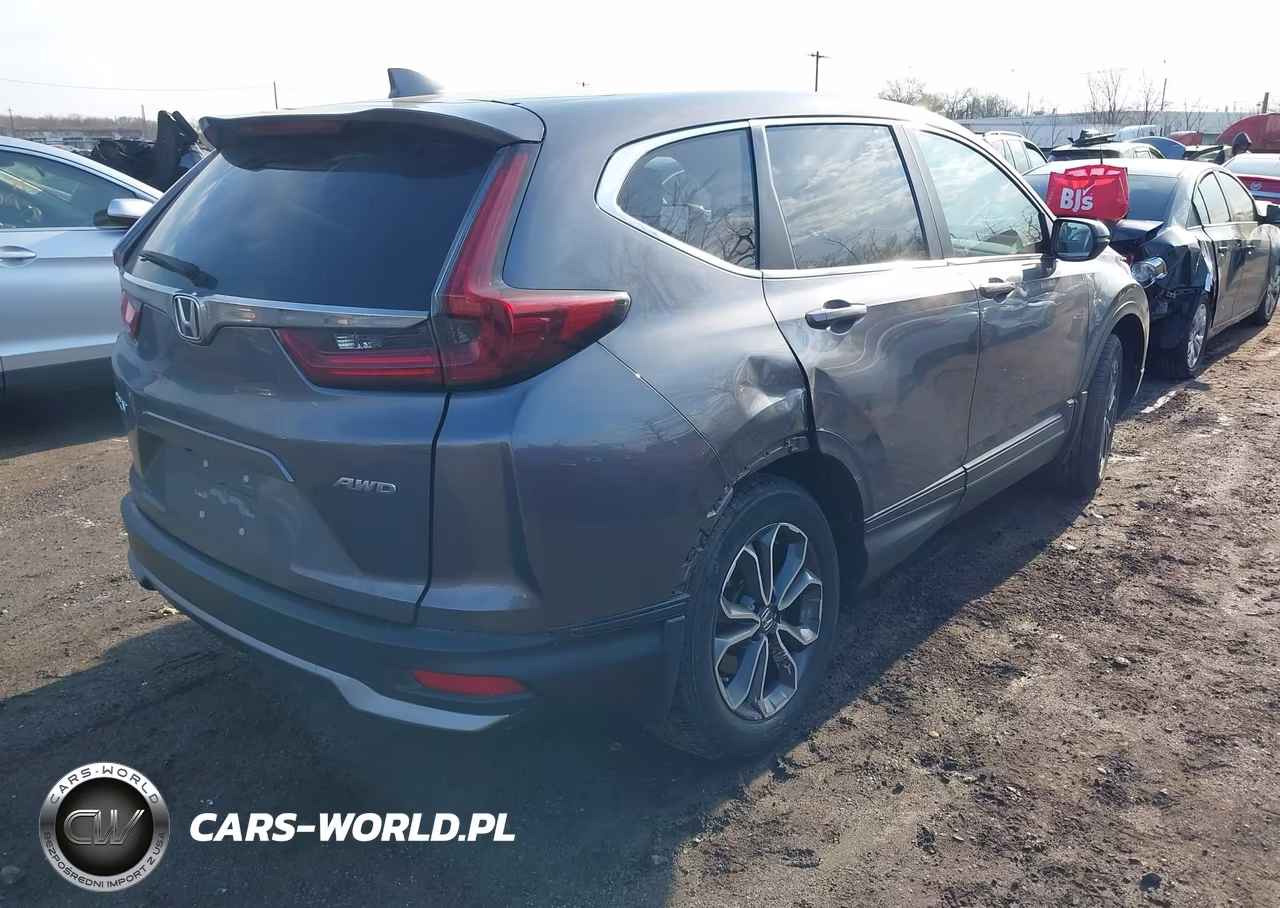 2022 Honda Cr-V Awd Ex VIN:2HKRW2H52NH602135 - 4