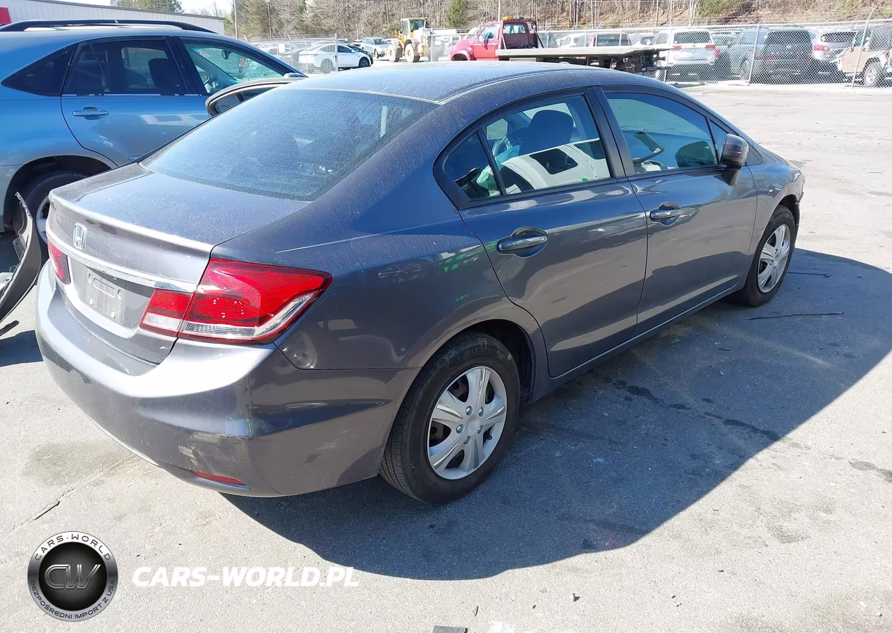 2014 Honda Civic Lx VIN:19XFB2F52EE043269 - 4