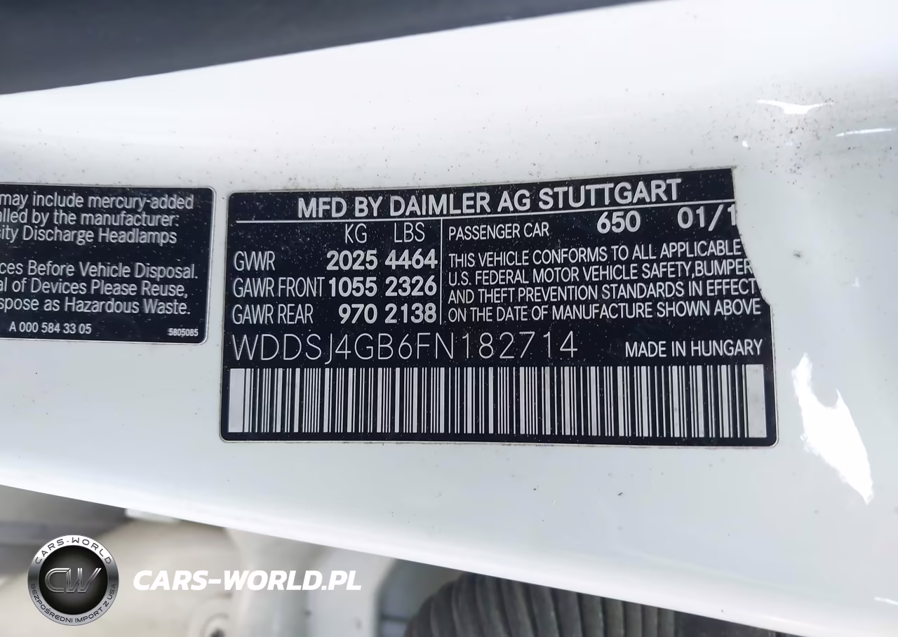 2015 Mercedes-Benz Cla 250 4Matic VIN:WDDSJ4GB6FN182714 - 9