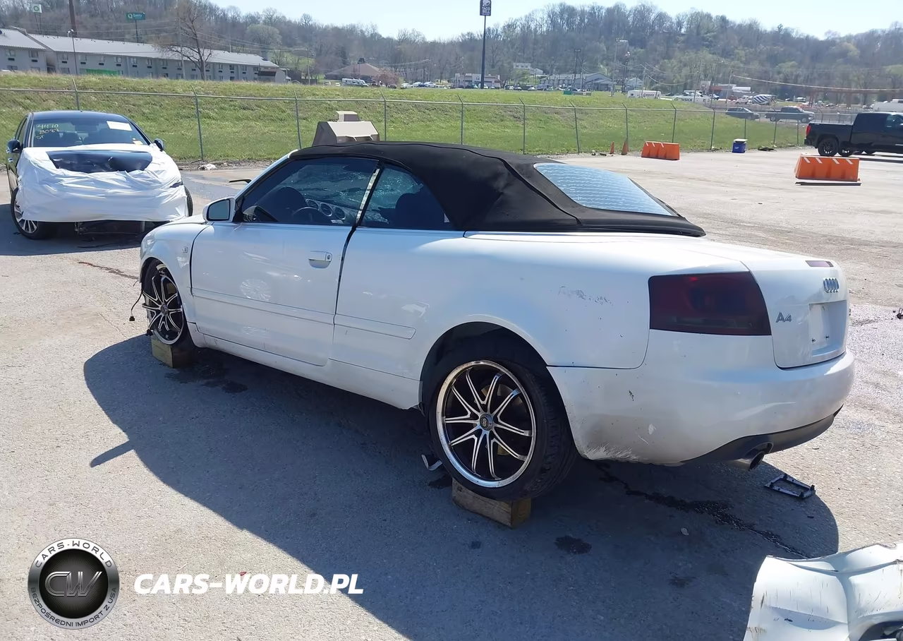 2007 Audi A4 3.2 VIN:WAUDH48H07K022409 - 3