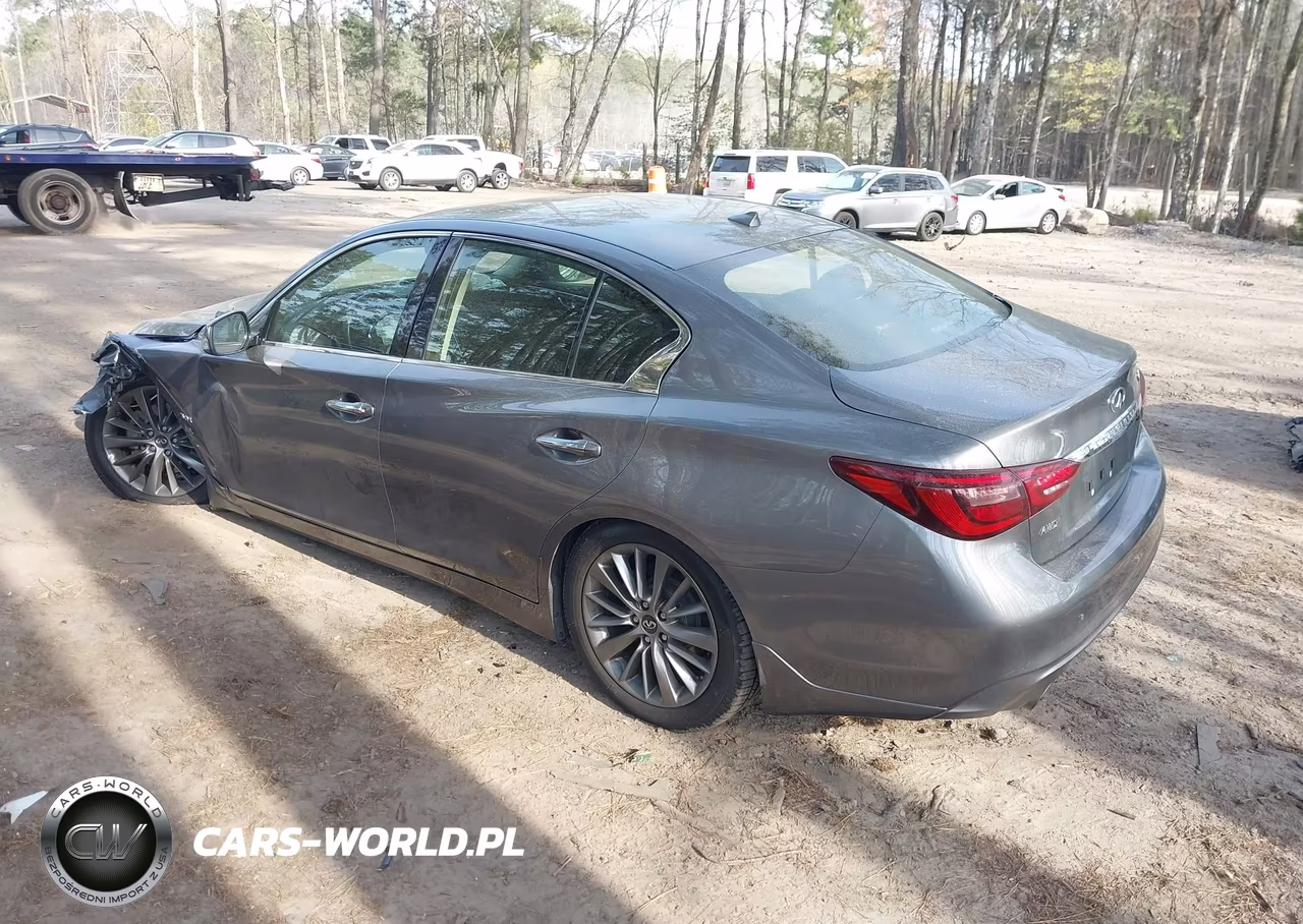 2018 Infiniti Q50 3.0T Luxe VIN:JN1EV7AR4JM610302 - 3