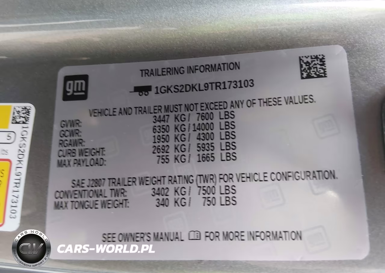 2026 GMC Yukon 4Wd Denali VIN:1GKS2DKL9TR173103 - 9