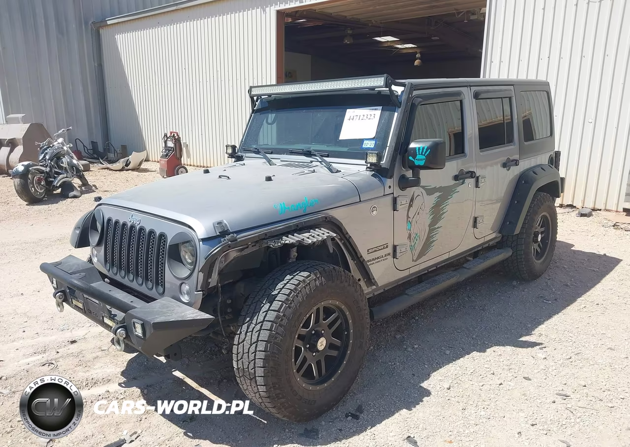 2017 Jeep Wrangler Unlimited Sport 4X4 VIN:1C4BJWDGXHL561087 - 2