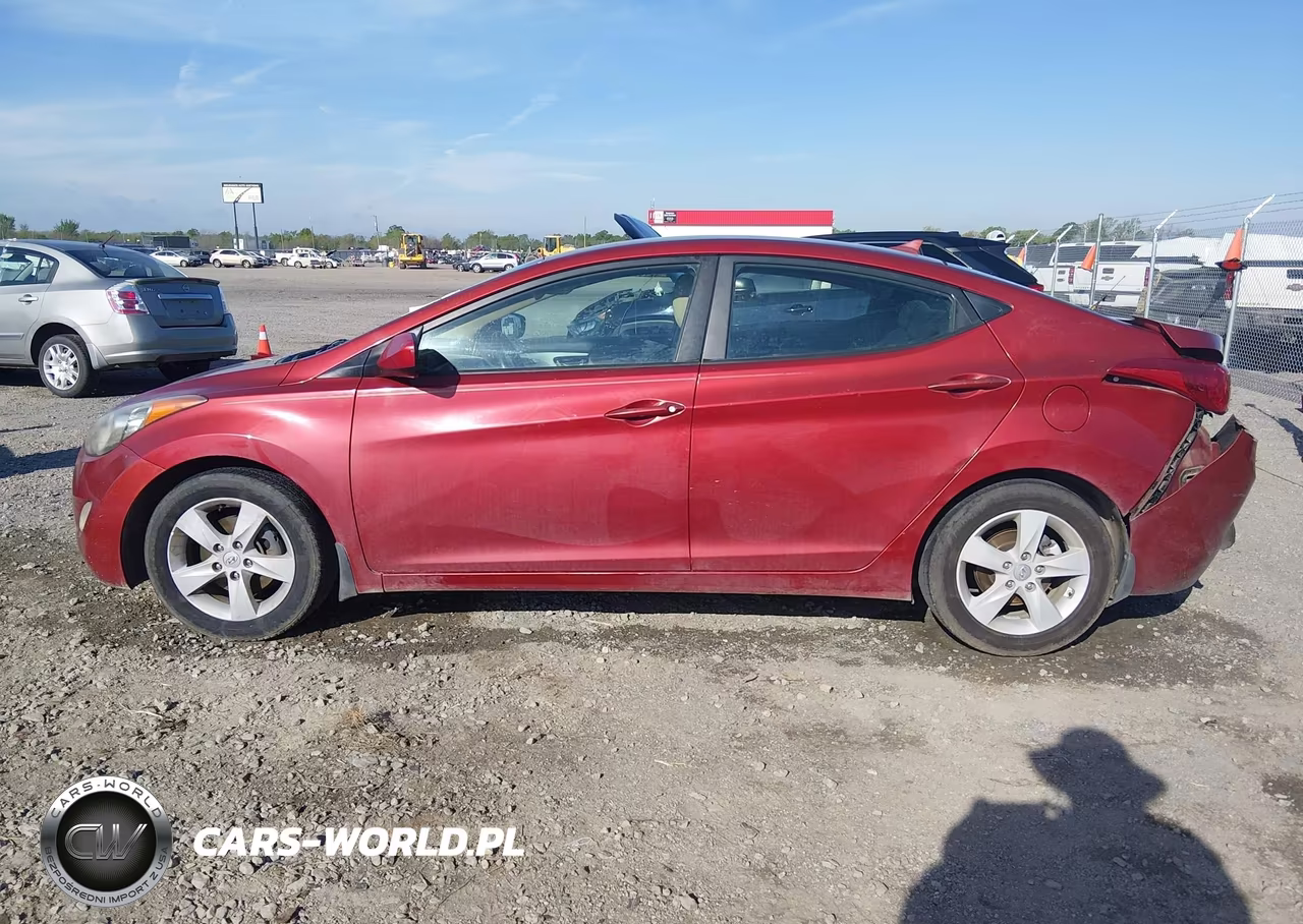 2012 Hyundai Elantra Gls (Ulsan Plant) VIN:KMHDH4AEXCU185274 - 14