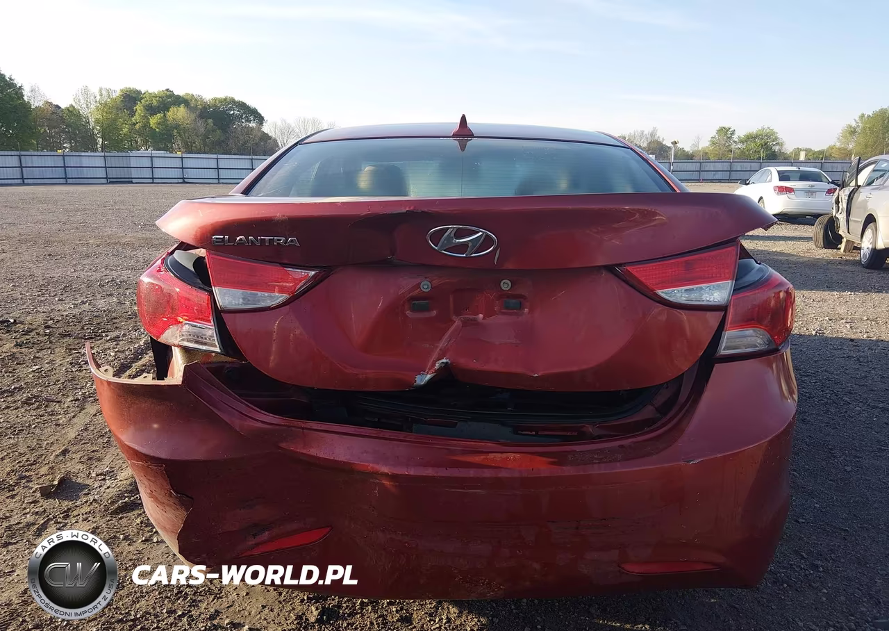 2012 Hyundai Elantra Gls (Ulsan Plant) VIN:KMHDH4AEXCU185274 - 16