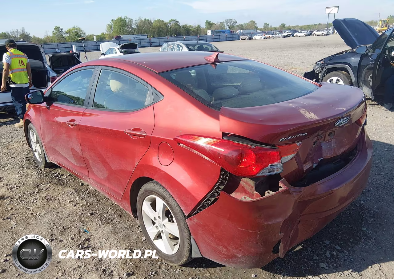 2012 Hyundai Elantra Gls (Ulsan Plant) VIN:KMHDH4AEXCU185274 - 3