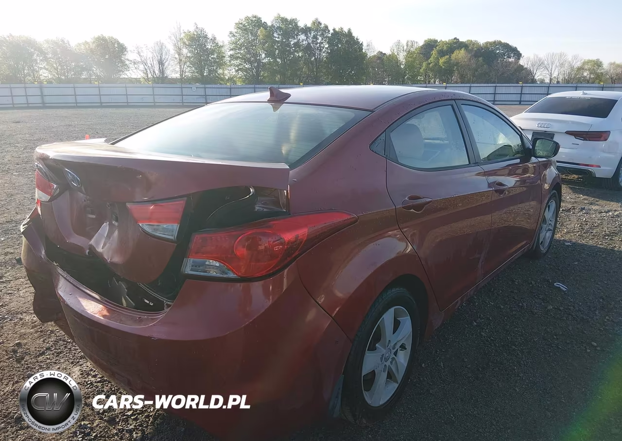 2012 Hyundai Elantra Gls (Ulsan Plant) VIN:KMHDH4AEXCU185274 - 4