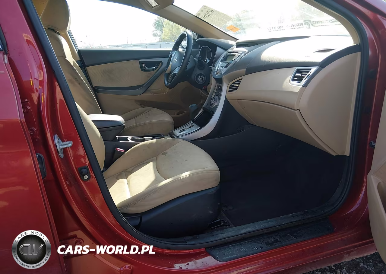 2012 Hyundai Elantra Gls (Ulsan Plant) VIN:KMHDH4AEXCU185274 - 5