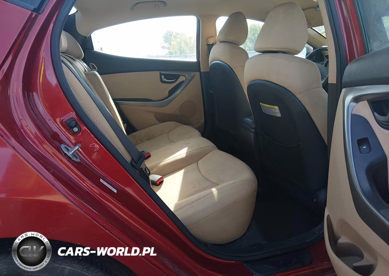 2012 Hyundai Elantra Gls (Ulsan Plant) VIN:KMHDH4AEXCU185274 - 8
