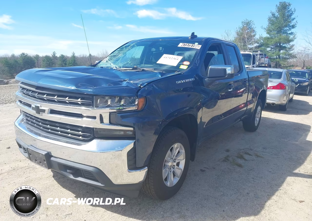 2019 Chevrolet Silverado 1500 Lt VIN:1GCRYDED8KZ254928 - 2