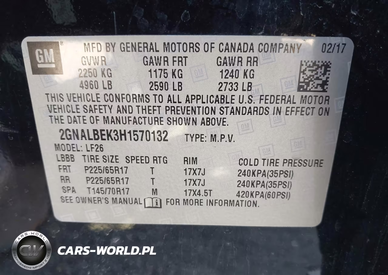 2017 Chevrolet Equinox Ls VIN:2GNALBEK3H1570132 - 9
