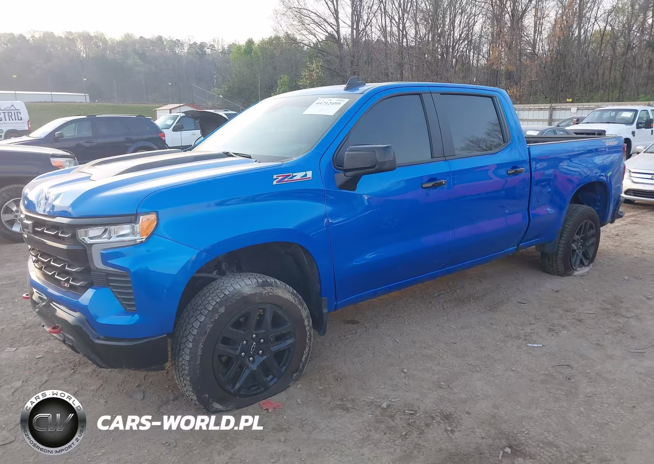 2025 Chevrolet Silverado 1500 4Wd Standard Bed Lt Trail Boss VIN:3GCUKFED1SG374058 - 2