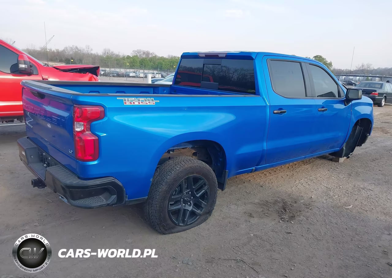 2025 Chevrolet Silverado 1500 4Wd Standard Bed Lt Trail Boss VIN:3GCUKFED1SG374058 - 4