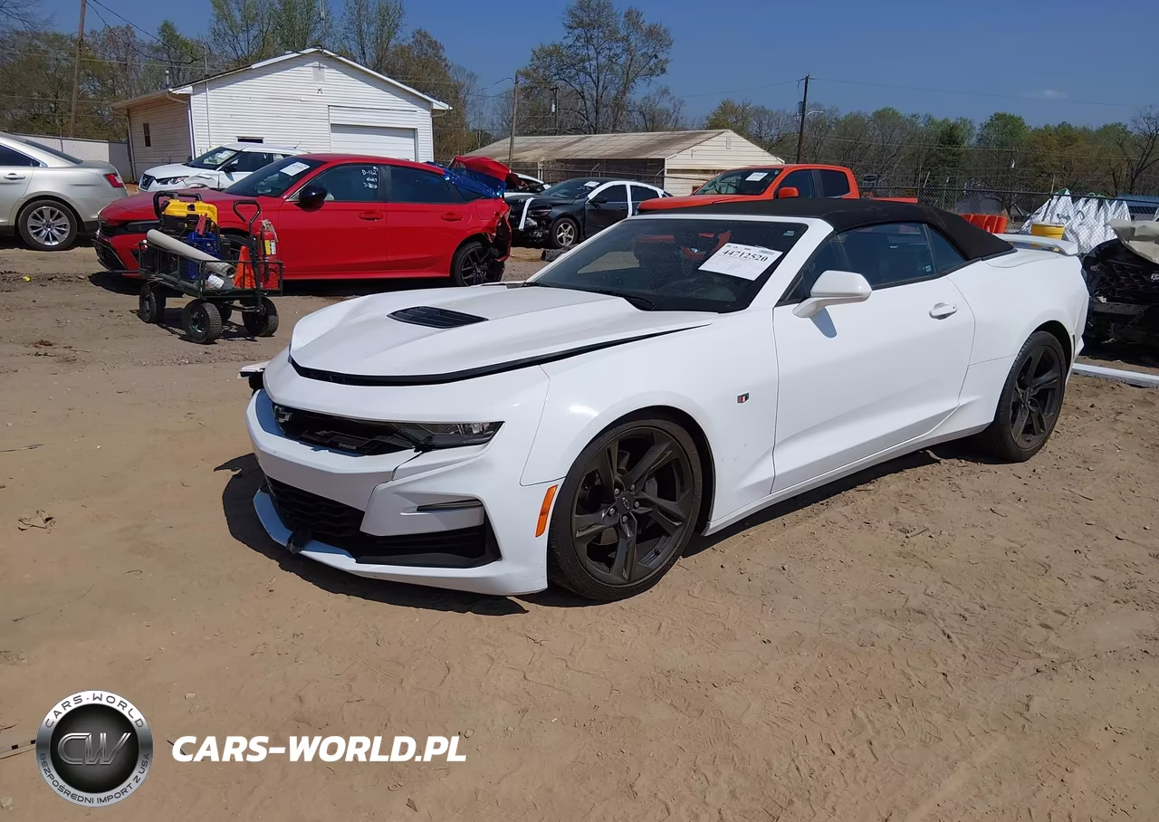 2020 Chevrolet Camaro Rwd 2Ss VIN:1G1FH3D74L0116181 - 2